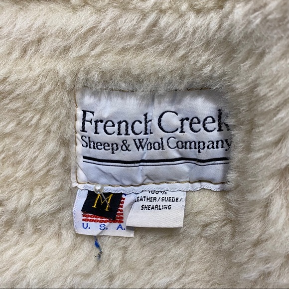 Vintage French Creek Sheep & Wool Shearling Coat - Picture 7 of 7